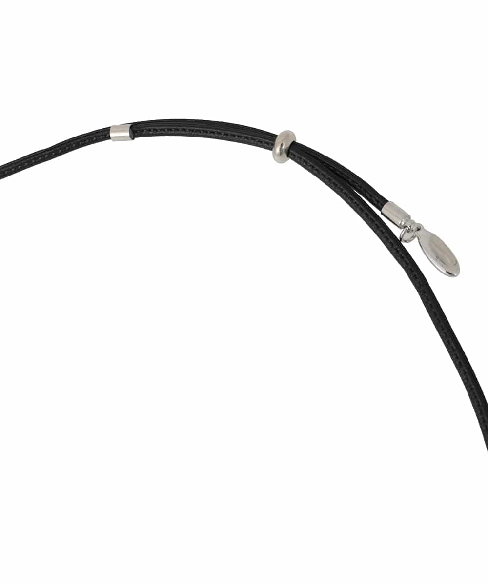 RP2FD03080 HIROKO BIS(ヒロコ ビス) メタルリングネックレス シルバー