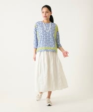 RP2FD04080 HIROKO BIS(ヒロコ ビス) マーブルリングネックレス ブルー