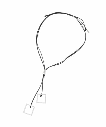 RP2FD12070 HIROKO BIS ダブルスクエアメタルネックレス