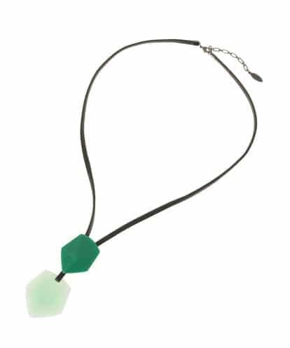 RP2FG21110 HIROKO BIS GRANDE 【日本製】アクリルパーツロングネックレス