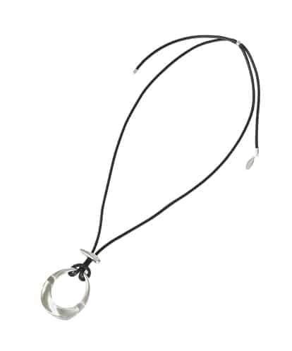 RP2GE02080 HIROKO BIS クリアメタルジョイントネックレス