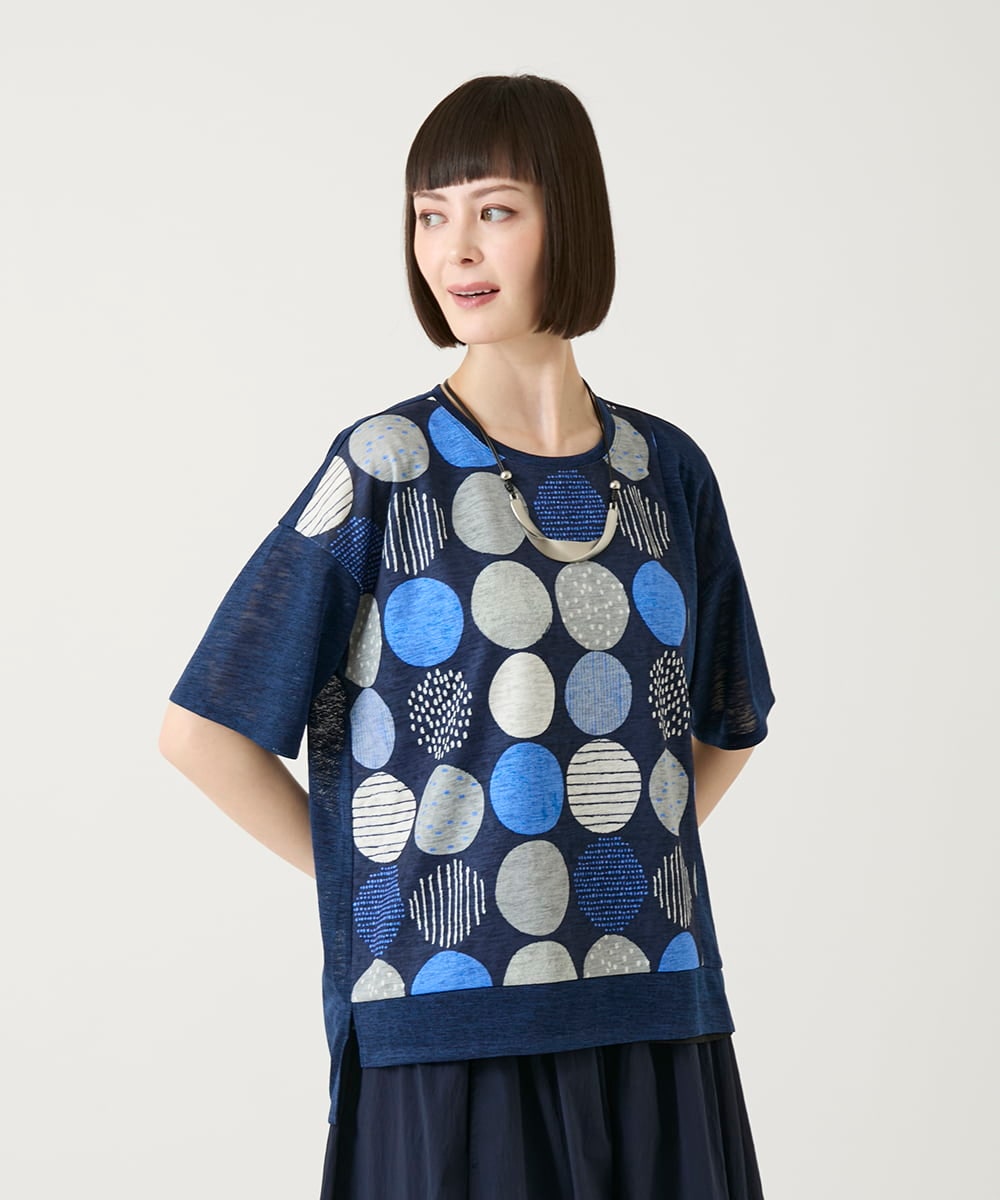 RP2GE04070 HIROKO BIS(ヒロコ ビス) ニュアンスバーショートネックレス シルバー