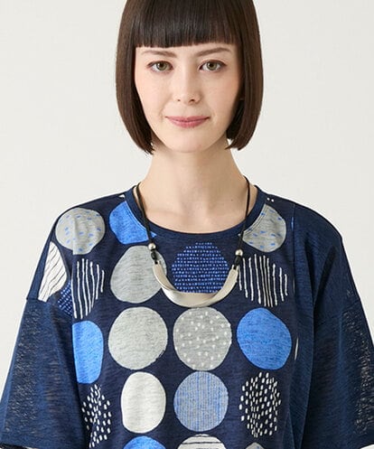 RP2GE04070  ニュアンスバーショートネックレス