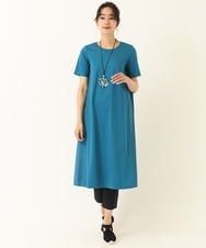 RP2GQ02100 HIROKO BIS(ヒロコ ビス) フラワーモチーフアクリルネックレス ブルー