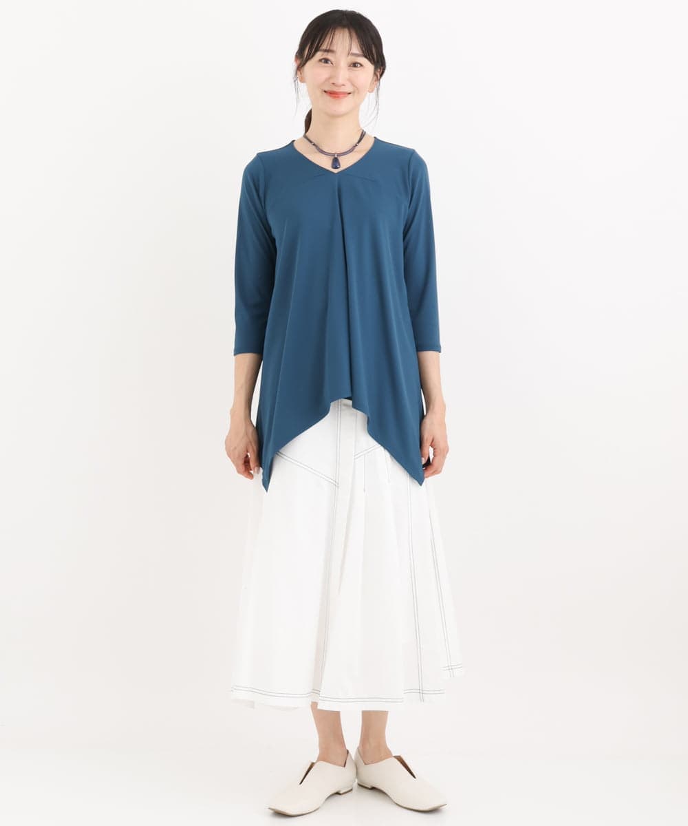 RP2GQ05090 HIROKO BIS(ヒロコ ビス) クリアパーツショートネックレス グリーン