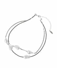 RP2GT02100 HIROKO BIS(ヒロコ ビス) 2WAYショートネックレス シルバー