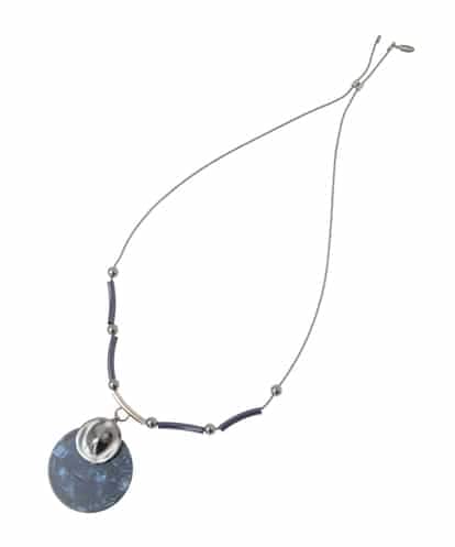 RP2GW02100 HIROKO BIS 樹脂パーツスライドチェーンネックレス
