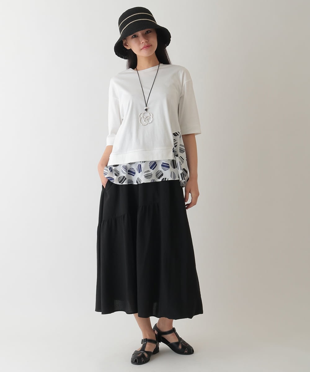 RP2HA02070 HIROKO BIS(ヒロコ ビス) メタルサークルネックレス シルバー