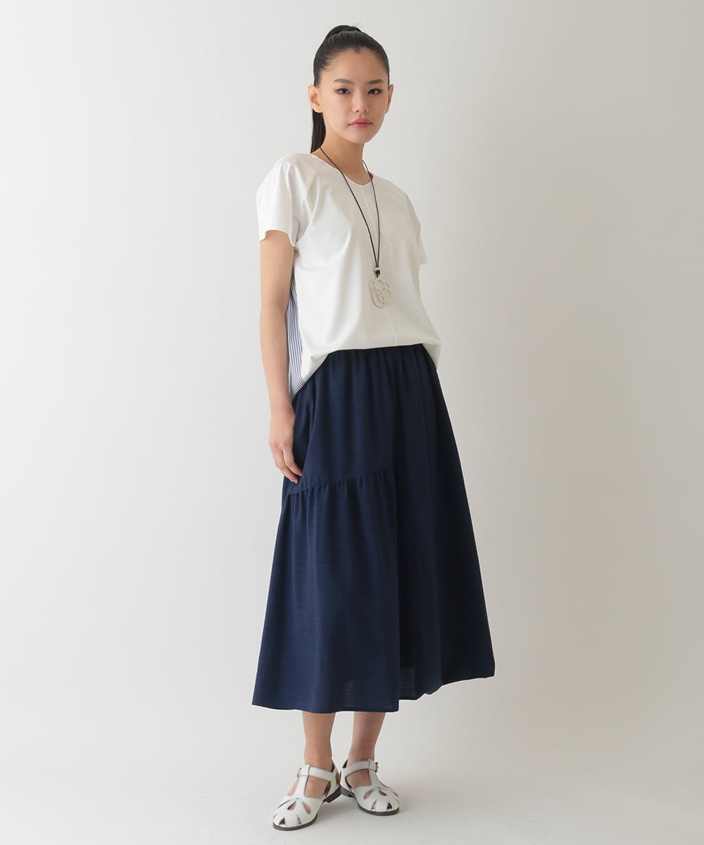 RP2HA02070 HIROKO BIS(ヒロコ ビス) メタルサークルネックレス シルバー