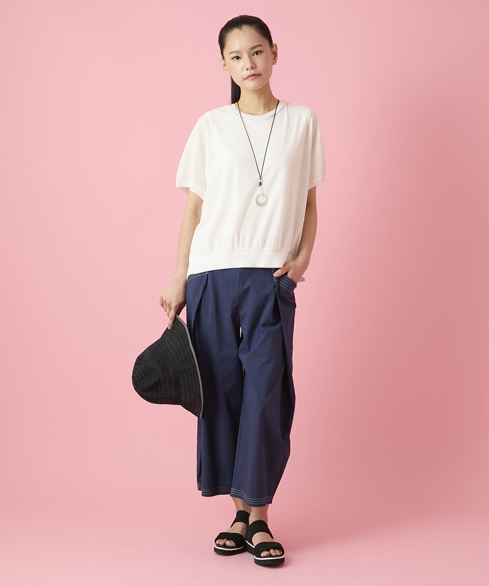 RP2HE02070 HIROKO BIS(ヒロコ ビス) サークルメタルパーツネックレス シルバー