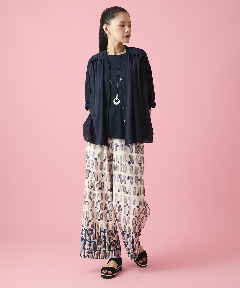 RP2HE02070 HIROKO BIS(ヒロコ ビス) サークルメタルパーツネックレス シルバー