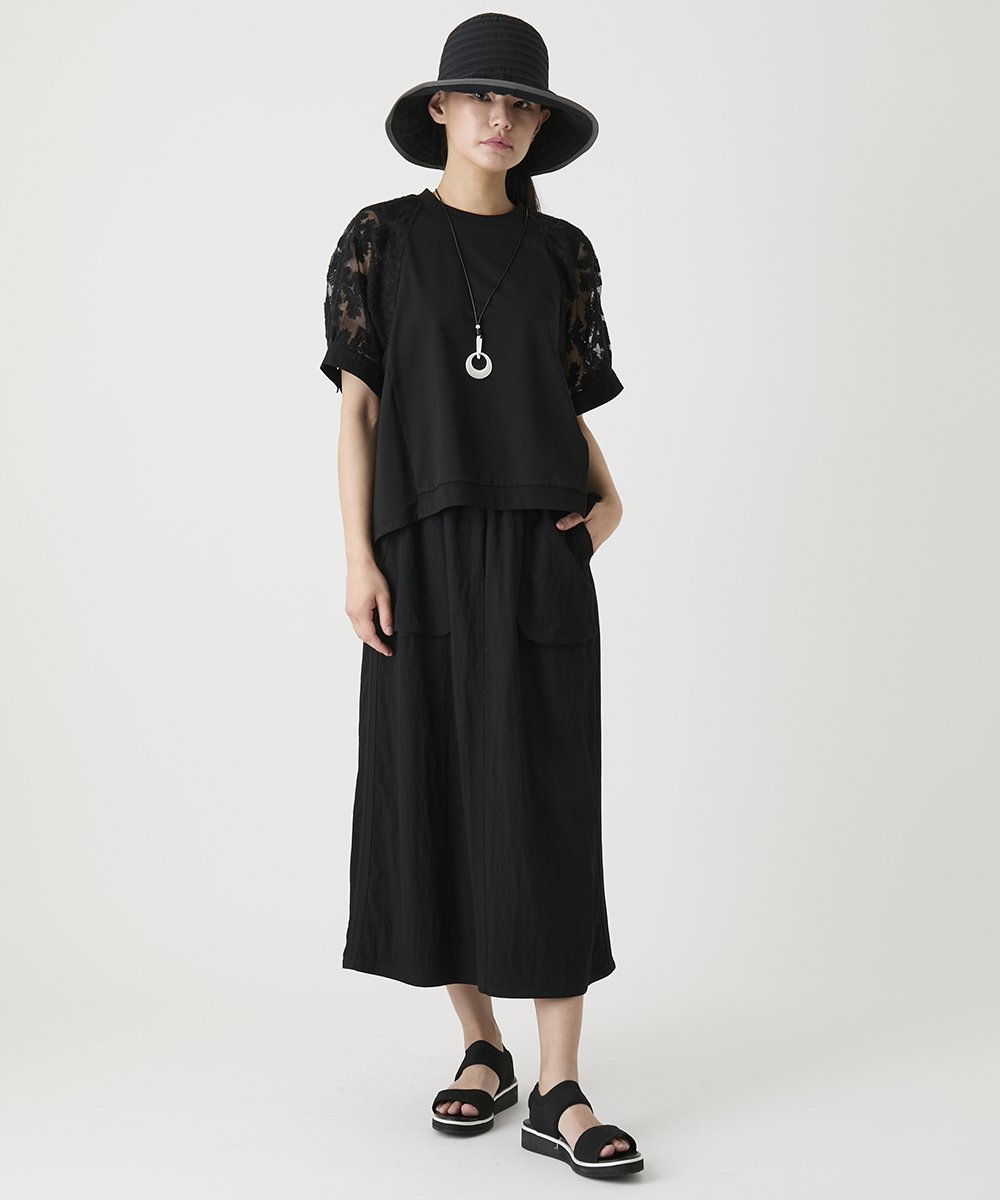 RP2HE02070 HIROKO BIS(ヒロコ ビス) サークルメタルパーツネックレス シルバー