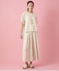RP2HE02070 HIROKO BIS(ヒロコ ビス) サークルメタルパーツネックレス シルバー