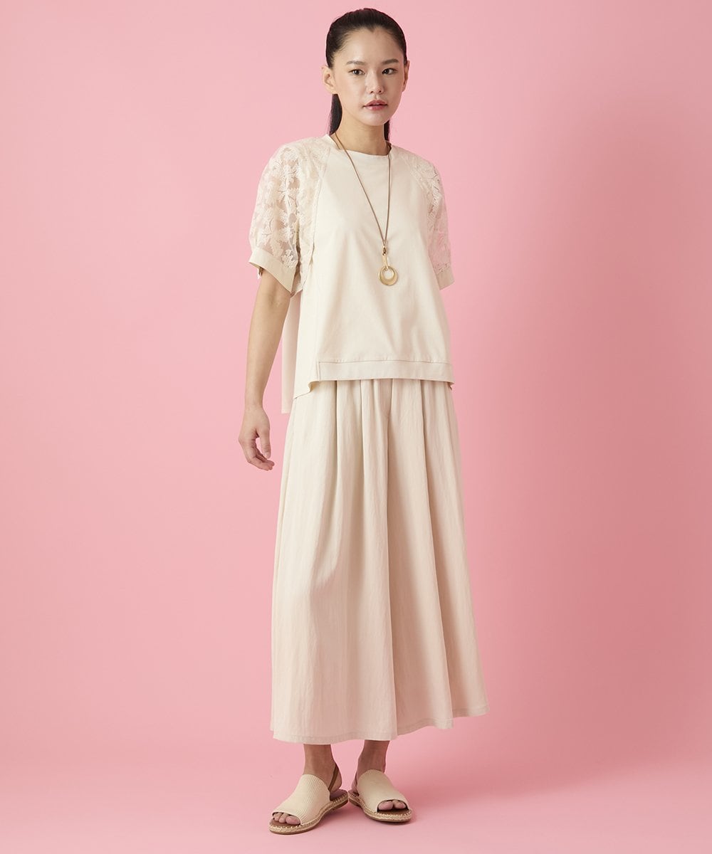 RP2HE02070 HIROKO BIS(ヒロコ ビス) サークルメタルパーツネックレス シルバー