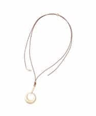 RP2HE02070 HIROKO BIS(ヒロコ ビス) サークルメタルパーツネックレス ゴールド