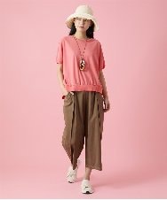 RP2HE03080 HIROKO BIS(ヒロコ ビス) ウッドアクリルジョイントネックレス カーキ