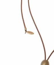 RP2HE03080 HIROKO BIS(ヒロコ ビス) ウッドアクリルジョイントネックレス カーキ