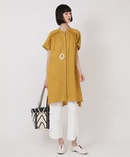RP2HV02090 HIROKO BIS(ヒロコ ビス) 樹脂パーツモチーフネックレス アイボリー