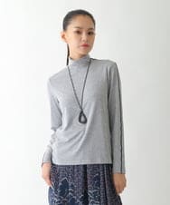 RP2JB01090 HIROKO BIS(ヒロコ ビス) レザーモチーフネックレス ブラック