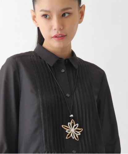 RP2JB03070 HIROKO BIS フラワーモチーフネックレス