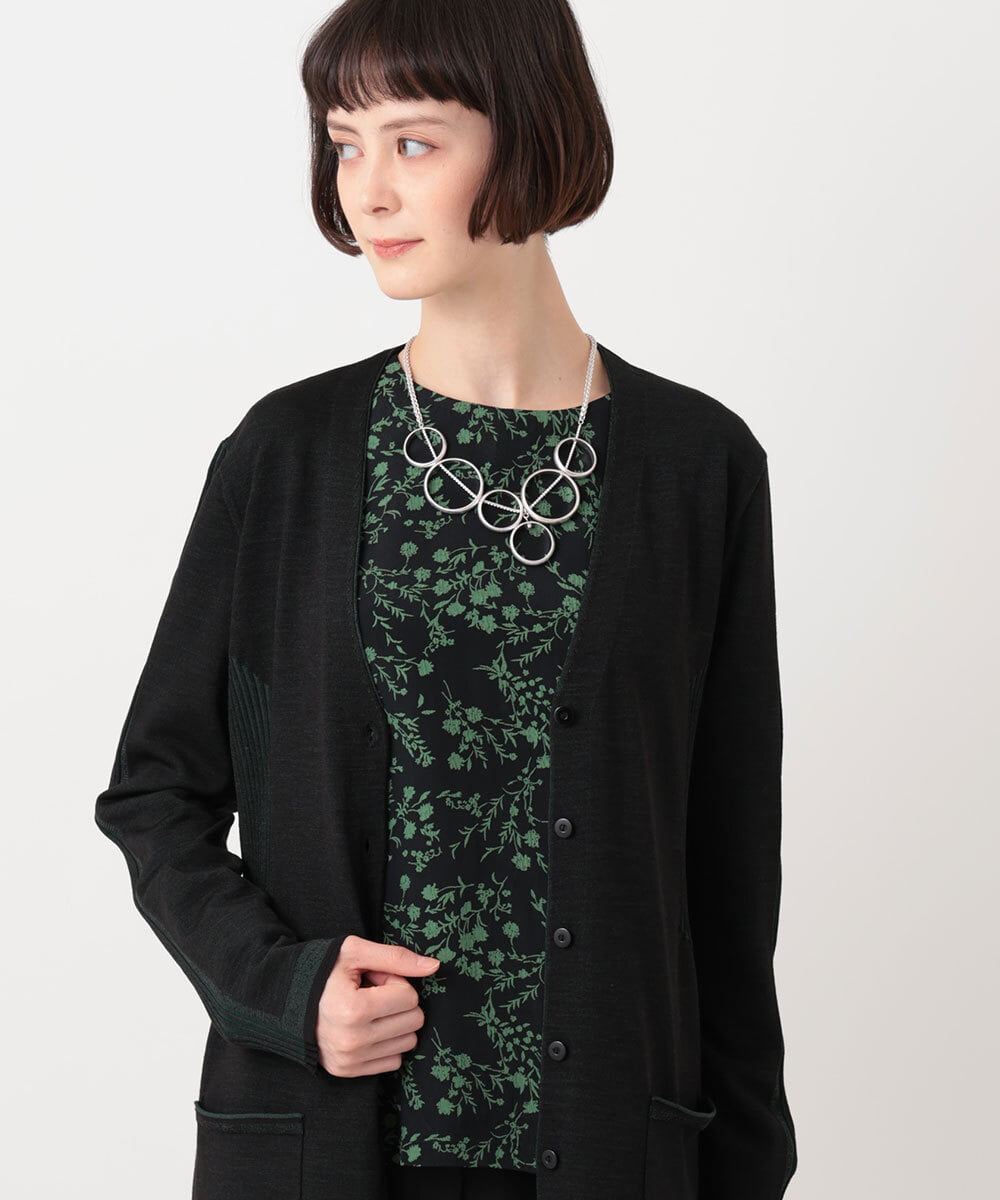 RP2JS01090 HIROKO BIS(ヒロコ ビス) リングショートネックレス シルバー