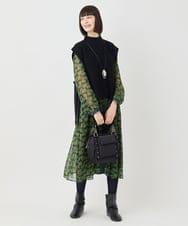 RP2LB10090 HIROKO BIS(ヒロコ ビス) オーバルモチーフネックレス ブラック
