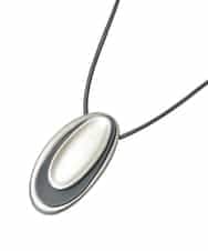 RP2LB10090 HIROKO BIS(ヒロコ ビス) オーバルモチーフネックレス ブラック
