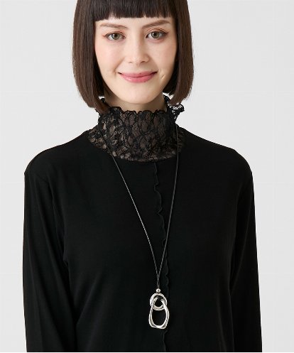 RP2LE19080 HIROKO BIS メタルトップネックレス