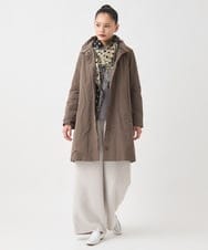 RP3AD05090 HIROKO BIS(ヒロコ ビス) ドットプリーツストール ネイビー