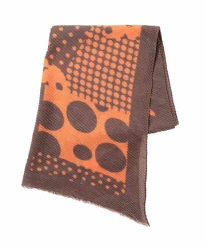 RP3AE06090 HIROKO BIS ドットプリーツストール /洗える