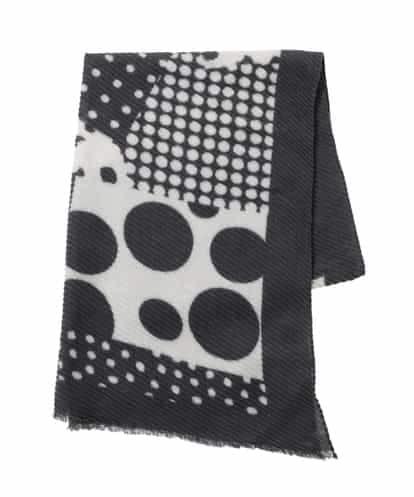 RP3AE06090 HIROKO BIS ドットプリーツストール /洗える