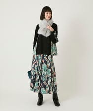 RP3AE08060 HIROKO BIS(ヒロコ ビス) ロングファーティペット ブラウン