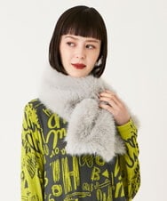 RP3AE08060 HIROKO BIS(ヒロコ ビス) ロングファーティペット /洗える ライトグレー