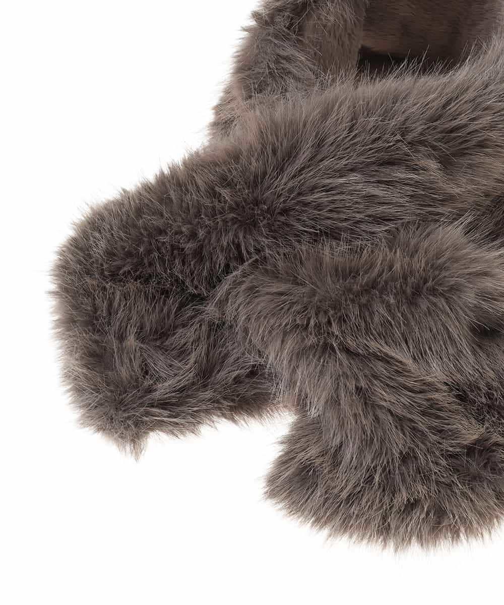 RP3AE08060 HIROKO BIS(ヒロコ ビス) ロングファーティペット ブラウン