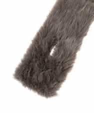 RP3AE08060 HIROKO BIS(ヒロコ ビス) ロングファーティペット ブラウン