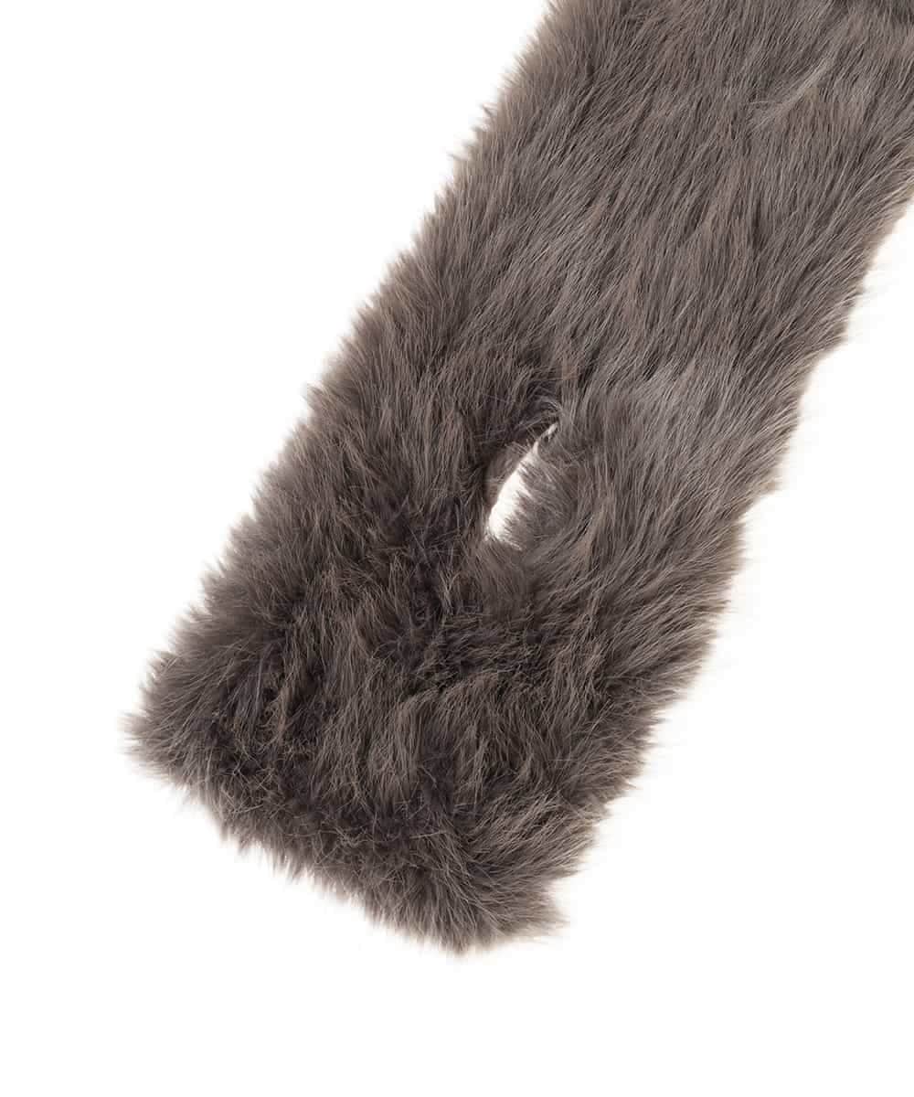 RP3AE08060 HIROKO BIS(ヒロコ ビス) ロングファーティペット ブラウン