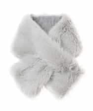 RP3AE08060 HIROKO BIS(ヒロコ ビス) ロングファーティペット ライトグレー