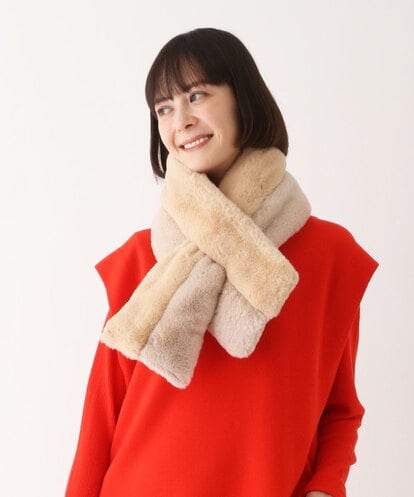 RP3AV04050 HIROKO BIS 【洗える】バイカラーデザインエコファーティペット
