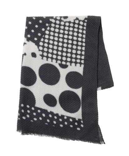 RP3CE06090 HIROKO BIS ドットプリーツストール /洗える