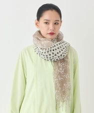 RP3DD05110 HIROKO BIS(ヒロコ ビス) シアードットストール ベージュ
