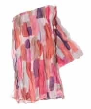 RP3DD06090 HIROKO BIS(ヒロコ ビス) ワッシャープリントストール レッド