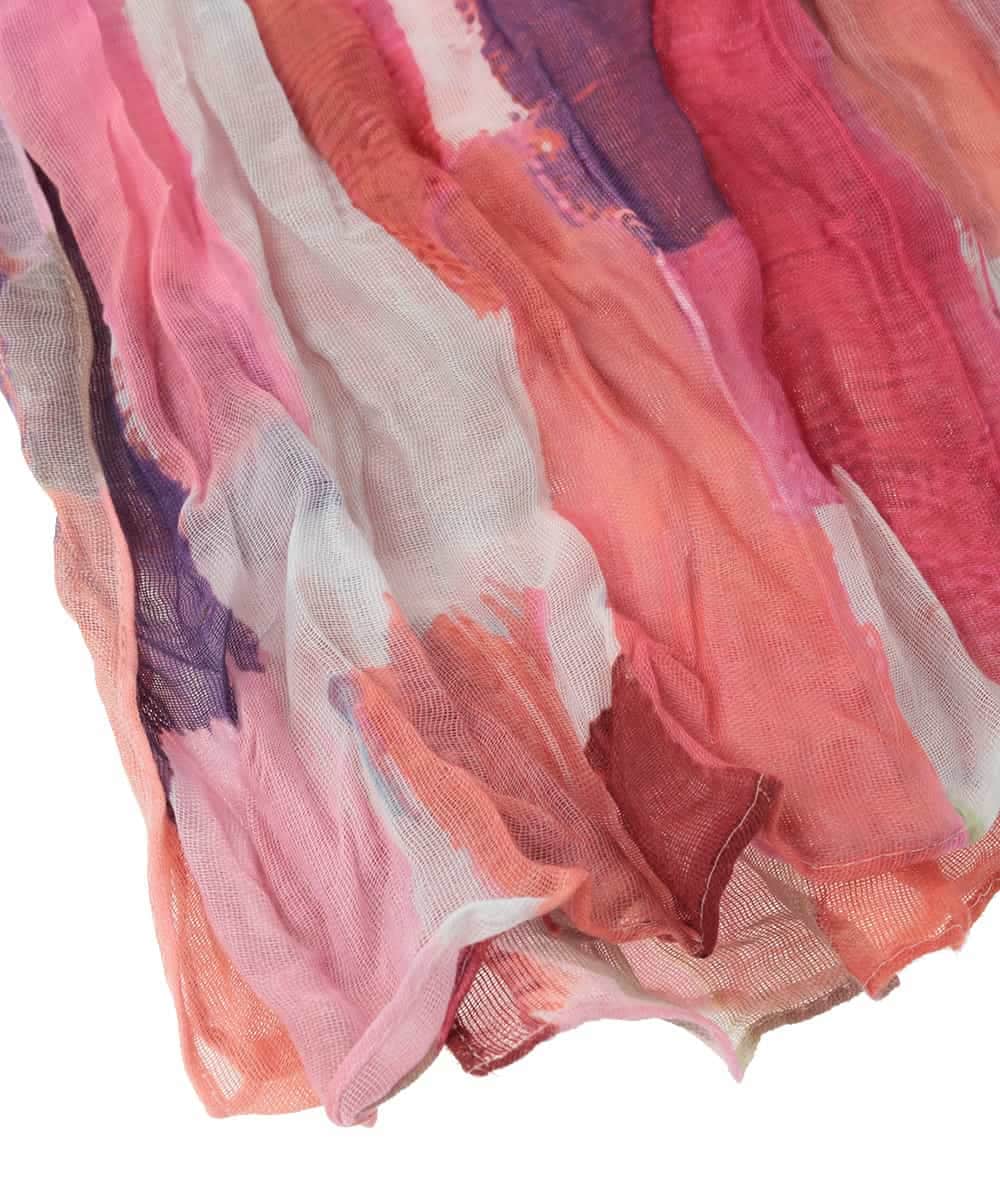 RP3DD06090 HIROKO BIS(ヒロコ ビス) ワッシャープリントストール レッド