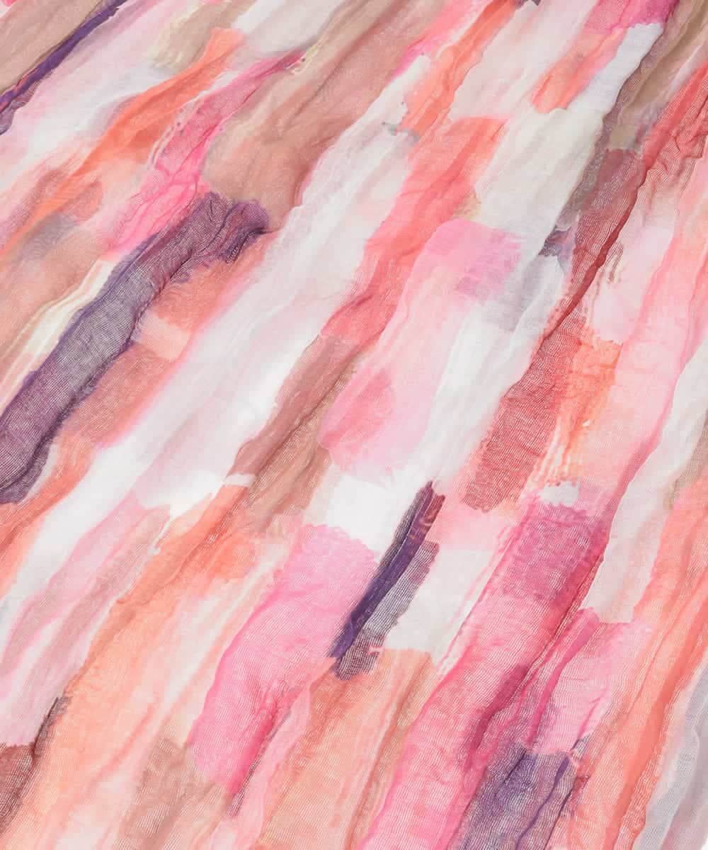 RP3DD06090 HIROKO BIS(ヒロコ ビス) ワッシャープリントストール レッド