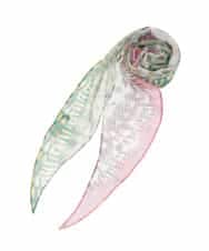 RP3ED25090 HIROKO BIS(ヒロコ ビス) 剣先プリントストール レッド