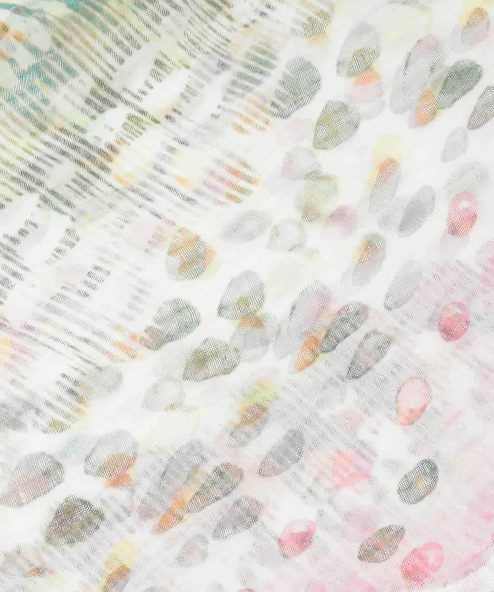 RP3ED25090 HIROKO BIS(ヒロコ ビス) 剣先プリントストール レッド