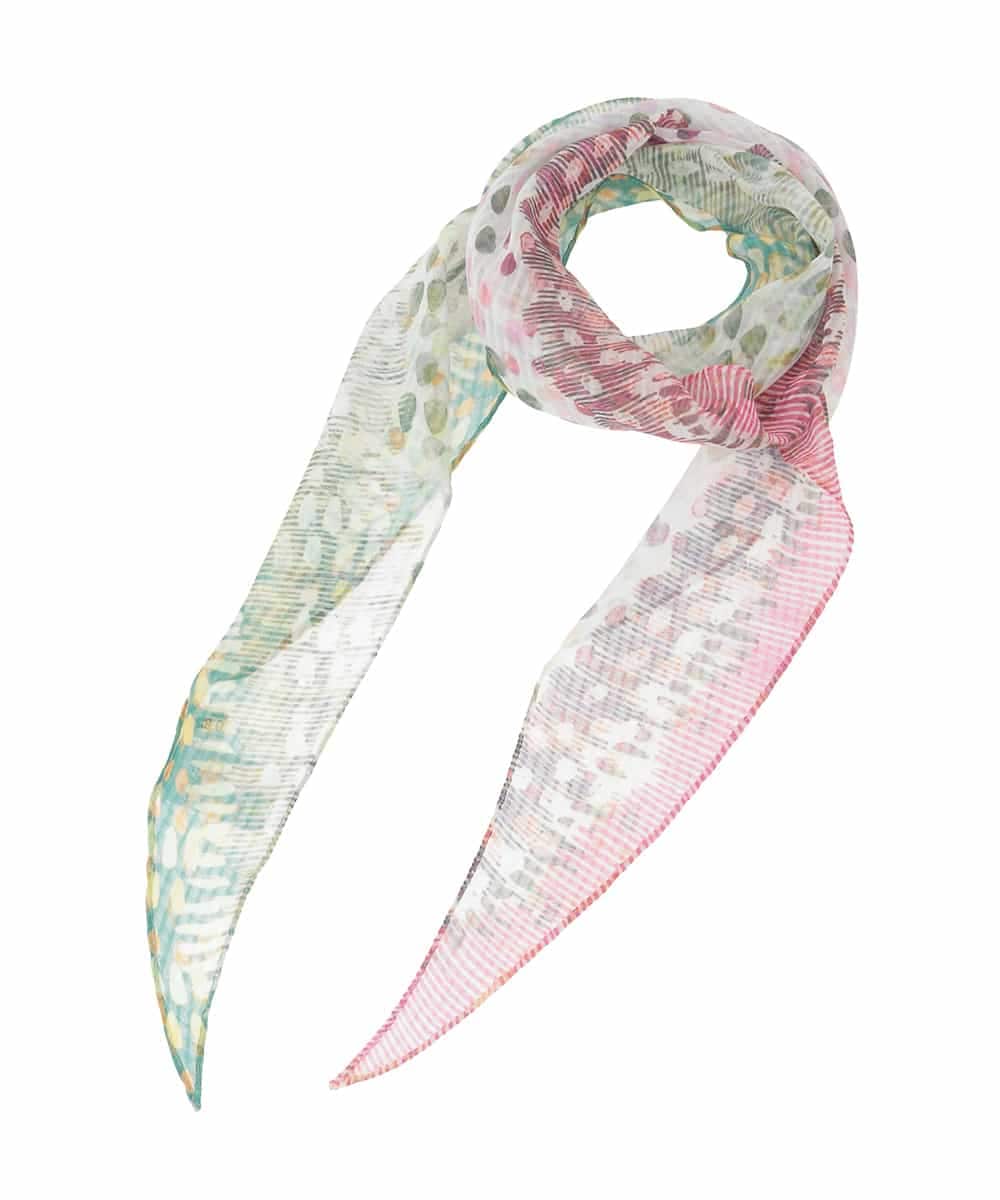 RP3ED25090 HIROKO BIS(ヒロコ ビス) 剣先プリントストール レッド