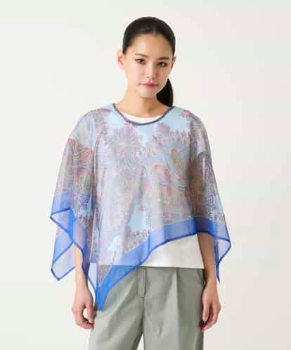 RP3FD05090 HIROKO BIS マルチウェイスカーフ柄プリントストール