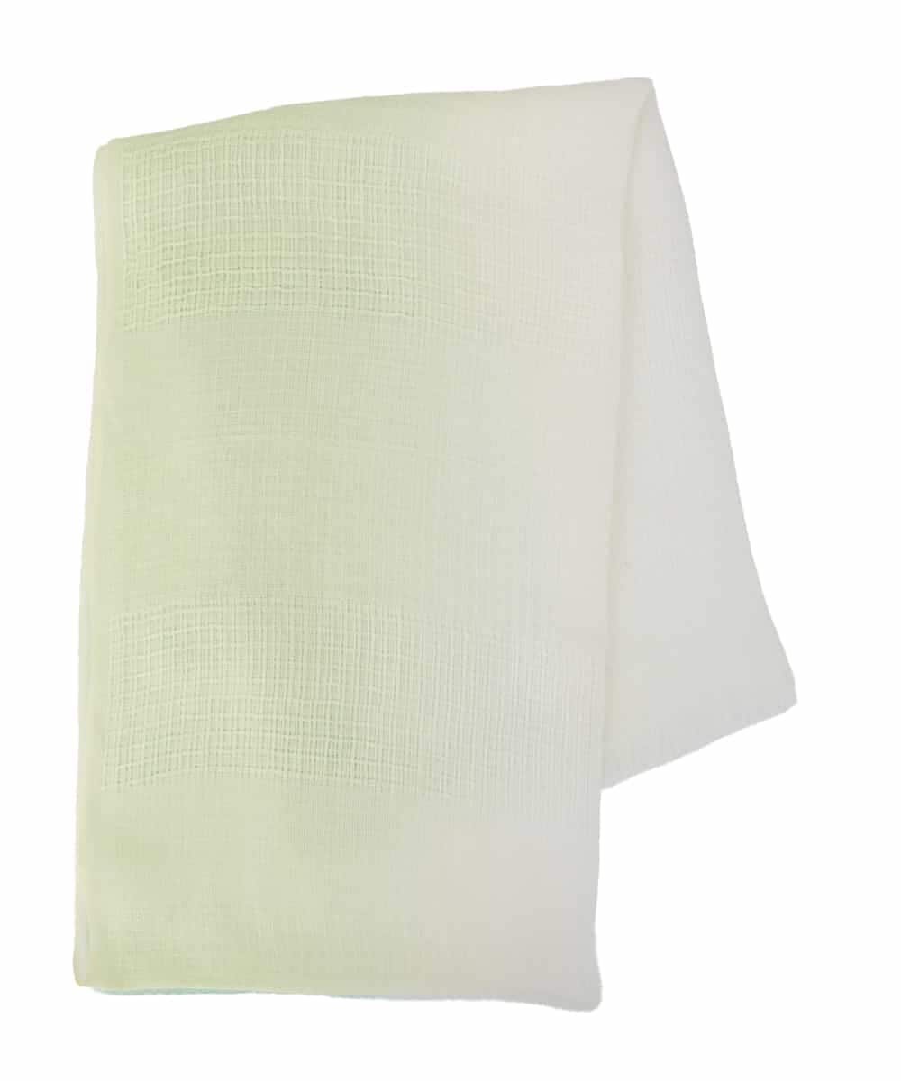 RP3FD06100 HIROKO BIS(ヒロコ ビス) ラミーグラデーションストール ライトイエロー