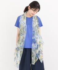 RP3HS04160 HIROKO BIS(ヒロコ ビス) 【洗える】マルチWAYジオメトリックパターンストール グリーン