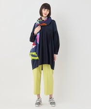 RP3LB12130 HIROKO BIS(ヒロコ ビス) 幾何プリントモダールストール ベージュ